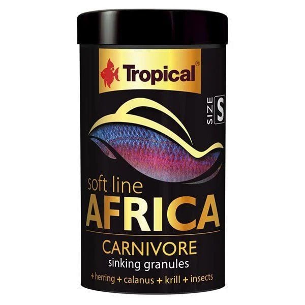 Tropical Soft Line Africa Carnivore Size M Balık Yemi 100 ml