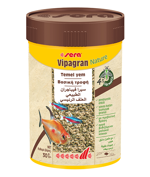 Sera Vipagran Nature Balık Yemi 100 ml
