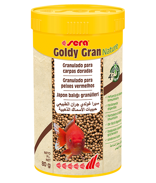 Sera Goldy Gran Nature Balık Yemi 250 ml