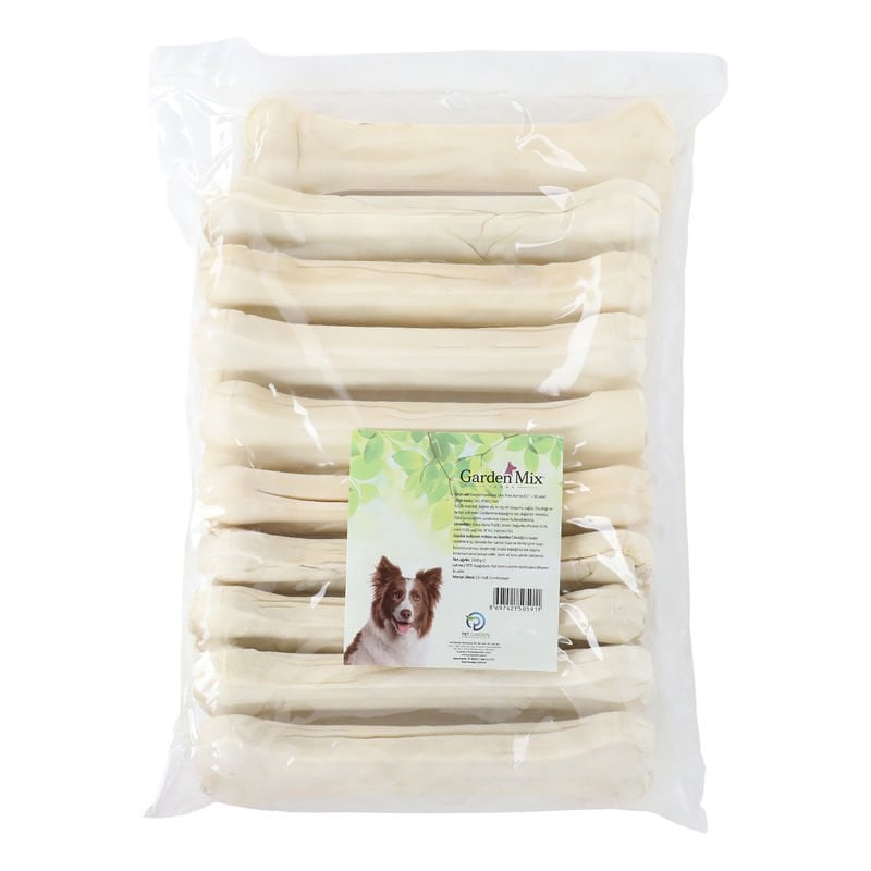 Garden Mix Sütlü Deri Kemik 21cm 150-180 Gr 10'lu Paket