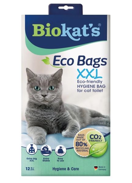 Biokat's Kedi Kumu Hijyen Torbası XXL 12 Adet