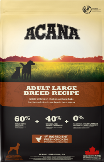 Acana Heritage Adult Large Breed Tahılsız Köpek Maması 11,4 Kg