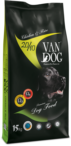 VanDog Tavuk - Pirinç Köpek Maması 15 Kg