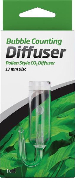 Seachem Bubble Counting Diffuser (Sayaçlı Cam Difüzör) 17 mm