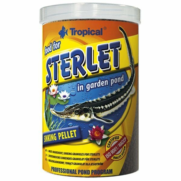 Tropical Food For Sterlet Granül Balık Yemi 1000 ml