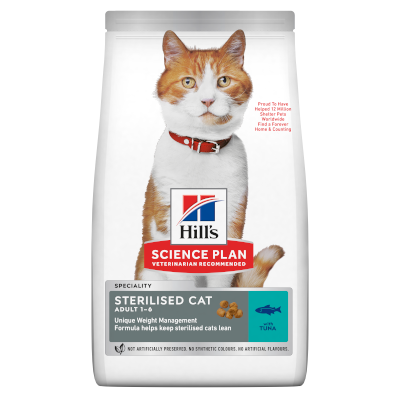 Hill's Young Adult Sterilised Ton Balıklı Yetişkin Kısırlaştırılmış Kedi Maması 10 Kg