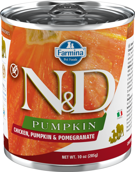 N&D Pumpkin Tavuklu Bal Kabaklı ve Narlı Yetişkin Köpek Konservesi 285 gr