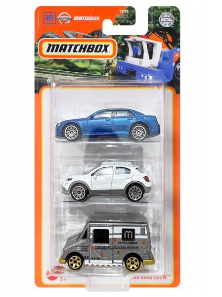 Matchbox 3'lü Araba Seti