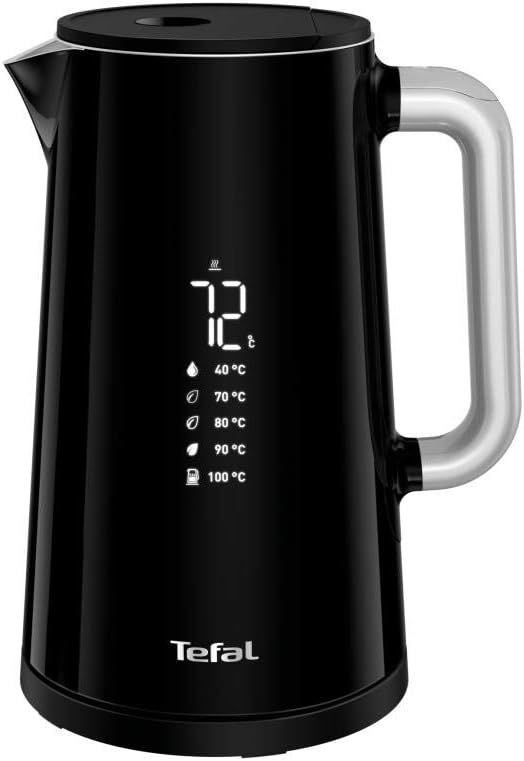 Tefal Digital Smart & Light Kettle Siyah Su Isıtıcı 1.7 Lt