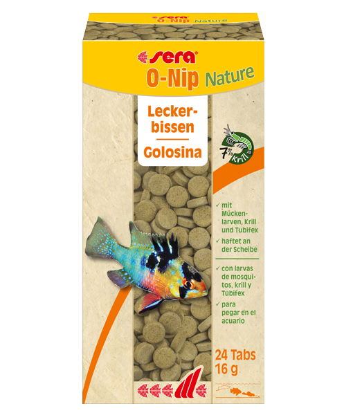 Sera O-Nip Tablet Balık Yemi 24 Tablet