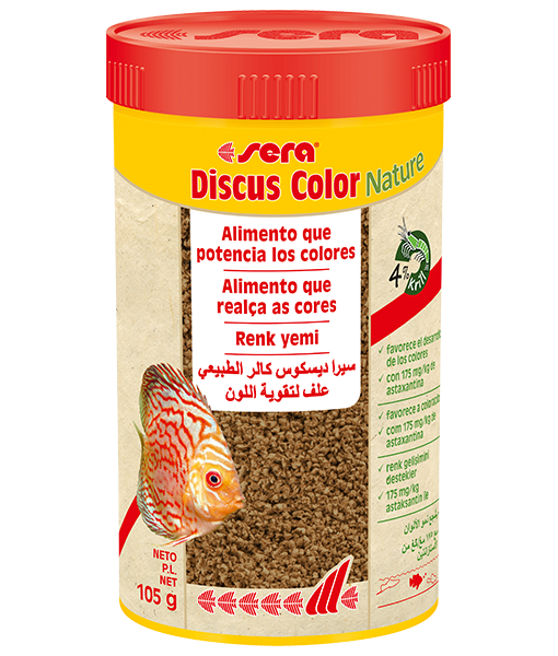 Sera Discus Color Nature Balık Yemi 250 ml