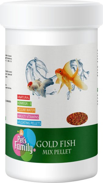 Pet’s Family Gold Fish Mıx Pellet 100ml/40 Gr