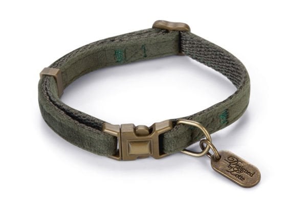 Karlie Lotte Kedi Tasması 30Cm x 10mm Yeşil