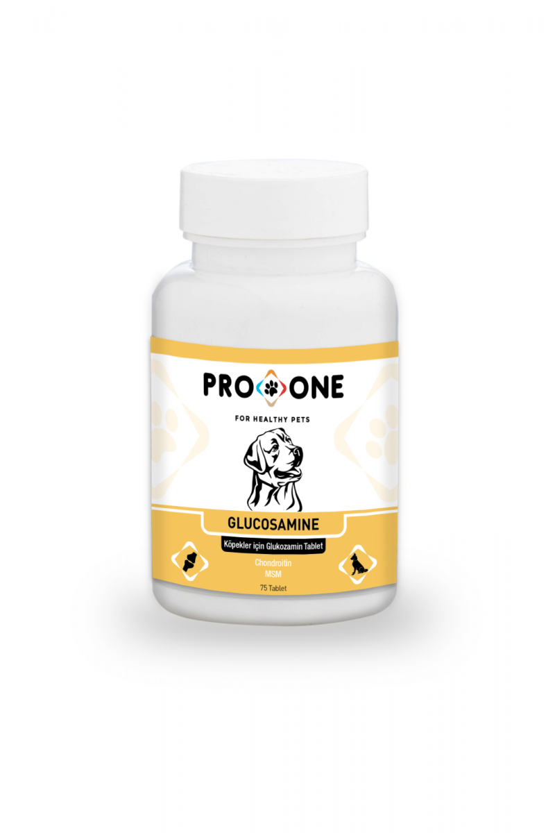 Pro One Köpekler Için Glukozamin Tablet 75 Adet