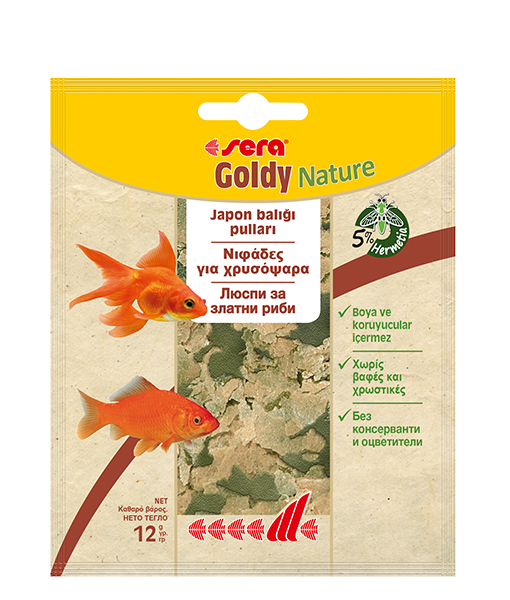 Sera Goldy Nature Balık Yemi 12 gr