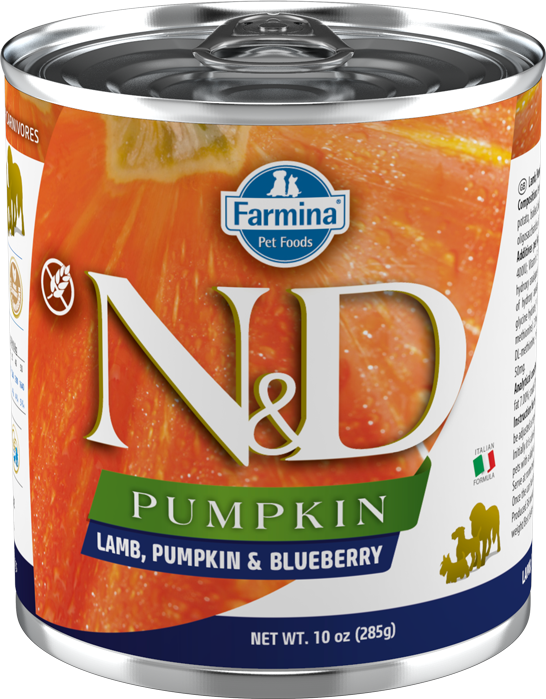 N&D Pumpkin Kuzu Etli Bal Kabaklı Yaban Mersinli Yetişkin Köpek Konservesi 285 gr
