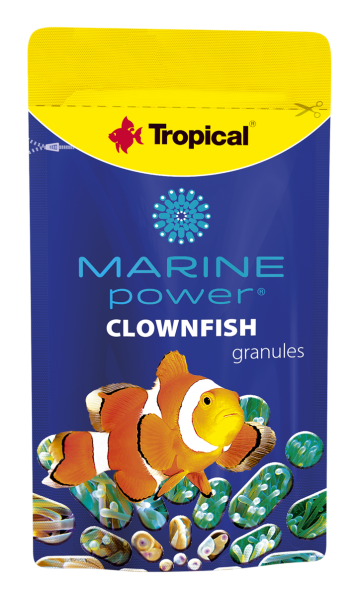 Tropical Marine Power Clownfish Granules Balık Yemi 15 gr