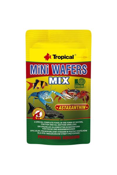 Tropical Mini Wafers Mix Balık Yemi 18 gr