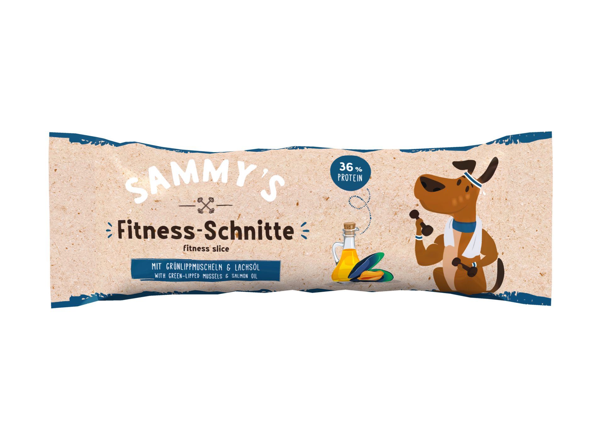 Bosch Sammy's Fitness Schnitte Somon - Midye Köpek Atıştırmalığı 25 gr