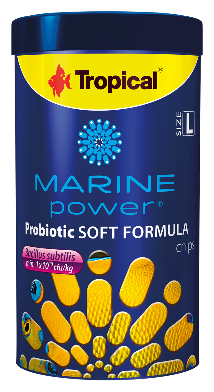 Tropical Marine Power Probiotic Soft Formula Size L Balık Yemi 250 ml