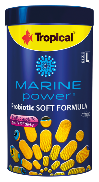 Tropical Marine Power Probiotic Soft Formula Size L Balık Yemi 250 ml