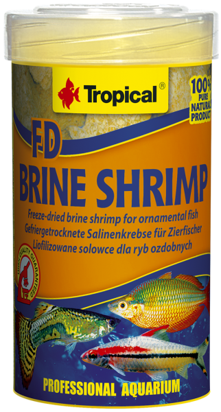 Tropical FD Brine Shrimp Akvaryum Balık Yemi 100 ml