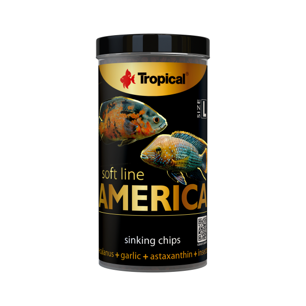 Tropical Soft Line America Sinking Chips Size L Balık Yemi 100 ml