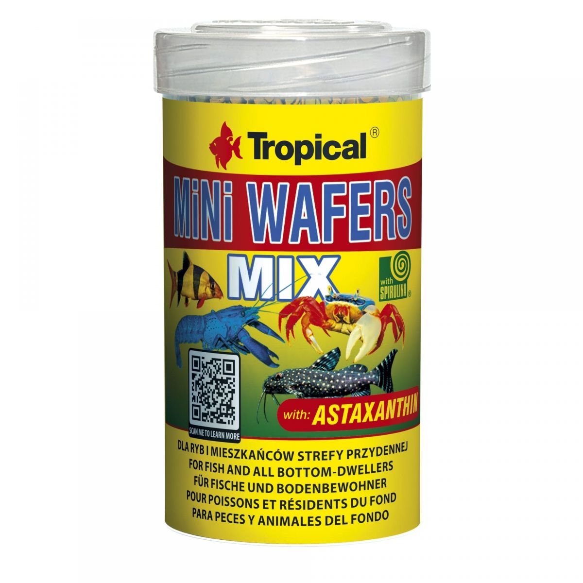 Tropical Mini Wafers Mix Balık Yemi 100 ml