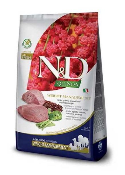 Quinoa Weight Management Kuzulu Yetişkin Köpek Maması 7 kg