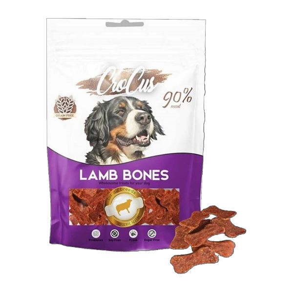 Crocus Bones Kuzulu Tahılsız Köpek Ödülü 80 Gr