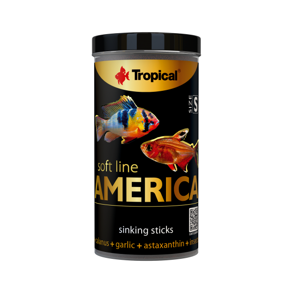 Tropical Soft Line America Sinking Sticks Size S Balık Yemi 250 ml