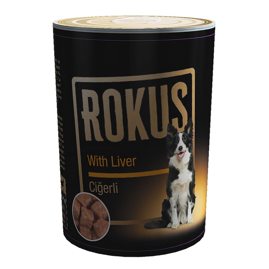 Rokus Ciğerli Köpek Konservesi 410 Gr