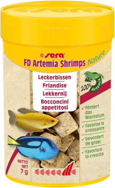 Sera FD Artemia Shrimps Nature Balık Yemi 100 ml
