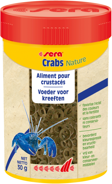 Sera Crabs Nature Kabuklu Yemi 100 ml