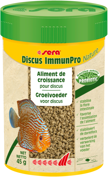 Sera Discus ImmunPro Nature Balık Yemi 100 ml