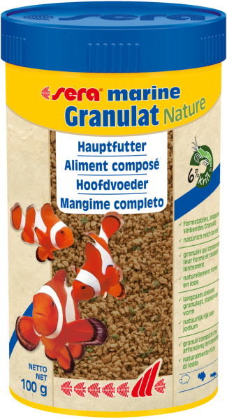 Sera Marine Granulat Nature Tuzlu Su Balığı Yemi 250 ml