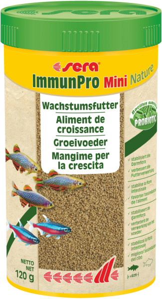 Sera ImmunPro Mini Nature Balık Yemi 250 ml