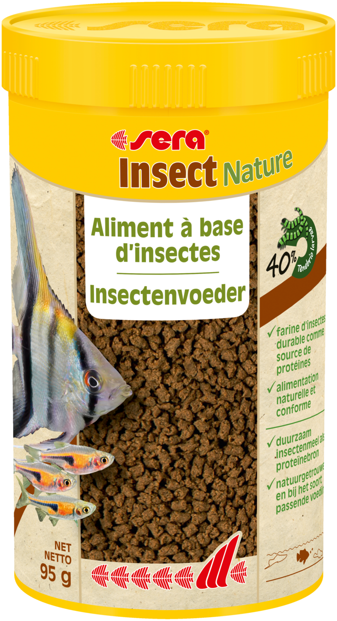 Sera Insect Nature 1,5 mm Balık Yemi 250 ml