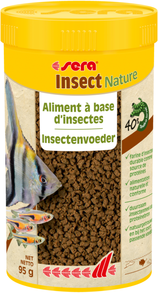 Sera Insect Nature 1,5 mm Balık Yemi 250 ml