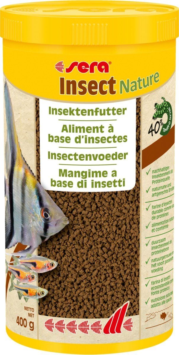 Sera Insect Nature Balık Yemi 1000 ml