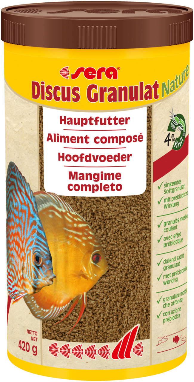 Sera Discus Granulat Nature Balık Yemi 1000 ml