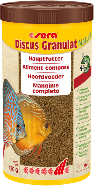 Sera Discus Granulat Nature Balık Yemi 1000 ml