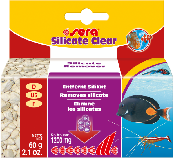 Sera Silicate Clear Akvaryum Silikat Giderici 60 gr