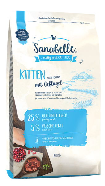 Sanabelle Kitten Kümes Hayvanlı Yavru Kedi Maması 2 Kg