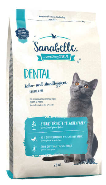 Sanabelle Dental Diş Bakımı İçin Yetişkin Kedi Maması 2 Kg