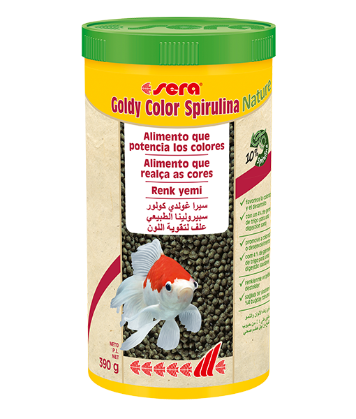 Sera Goldy Color Spirulina Nature Balık Yemi 1000 ml
