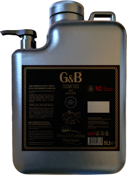 G&B Kir Yağ Arındırıcı Pet Şampuan 5 Lt