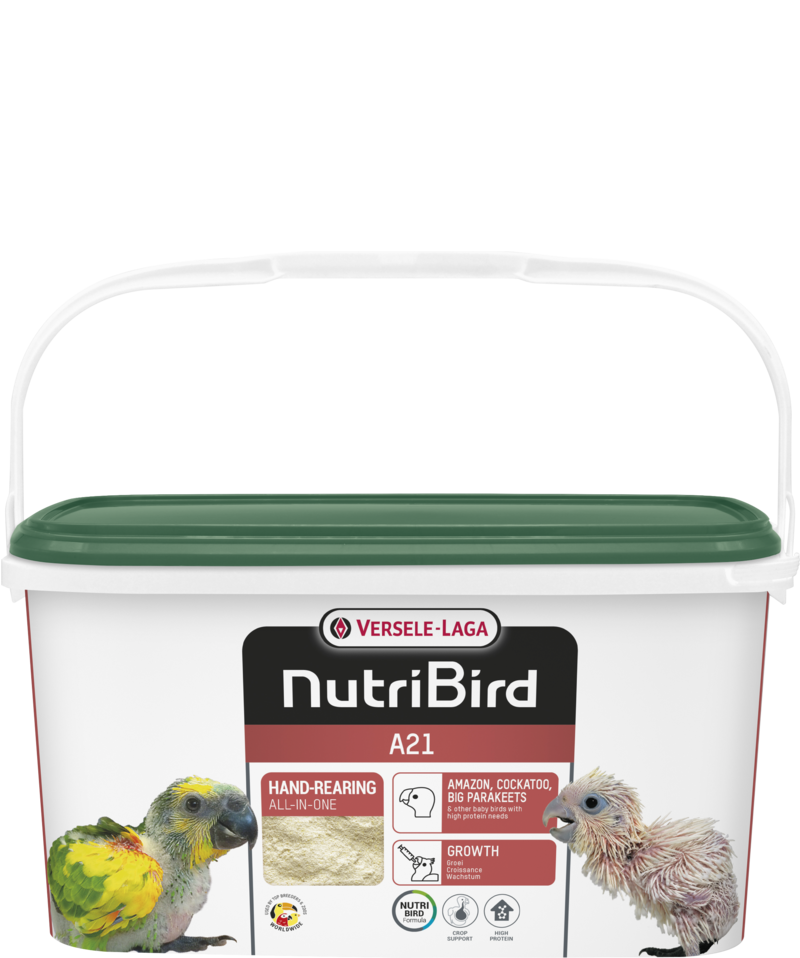 Versele-Laga Nutribird A21 Yavru Papağan Elle Yetiştirme Maması 3 Kg