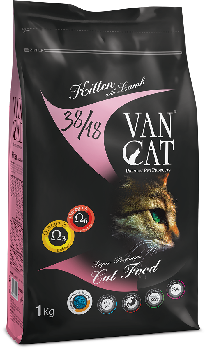 VanCat Kuzu Yavru Kedi Maması 1 Kg