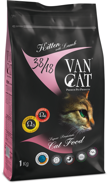 VanCat Kuzu Yavru Kedi Maması 1 Kg